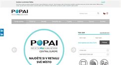 Desktop Screenshot of popai.cz
